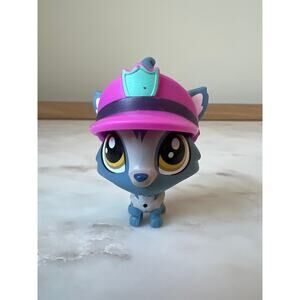 LPS Littlest Pet Shop Barkley Woofley Yorkie Dog Bus Driver Pets In the City #92